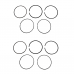 CONJUNTO ANEIS DO PISTAO (1,2X 1,2 X 2,8) DUPAI 025 04 420 MOTOR 14 CV DU